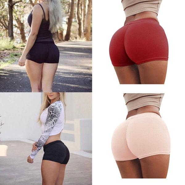 2022 New Women's Sexy Fitness Yoga Shorts Workout GYM Hotwife Adult Party Nightclub Outfit