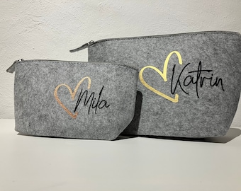 Cosmetic bag / toiletry bag / storage bag personalized