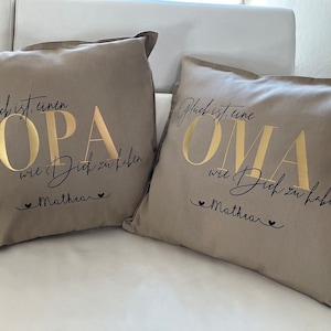 Cushion Happiness is having a grandma like you personalized, cushion cover with personal dedication image 2