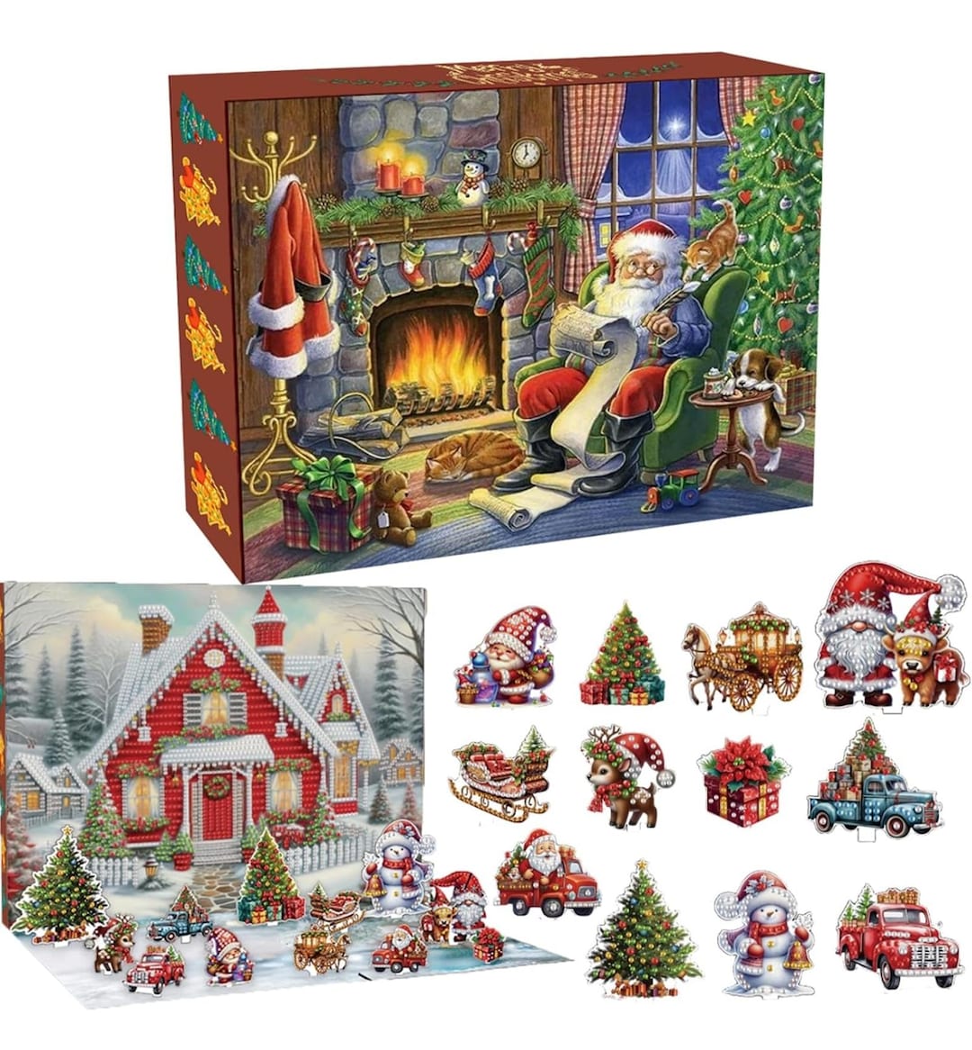 Diamond Painting Advent Calendar Etsy