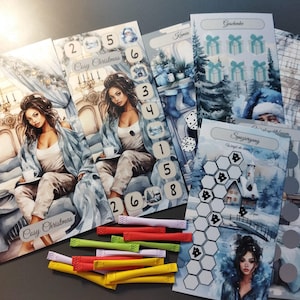 Cosy Christmas Sparspiel / Printversion / passend für A Binder und Umschläge / 350g Papier