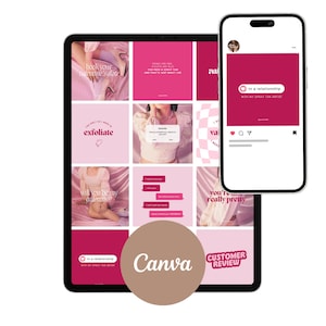 28 VALENTINE'S Spray Tan Instagram Post & Stories Templates | Valentine IG Content | Instagram Stories | Spray Tan Business