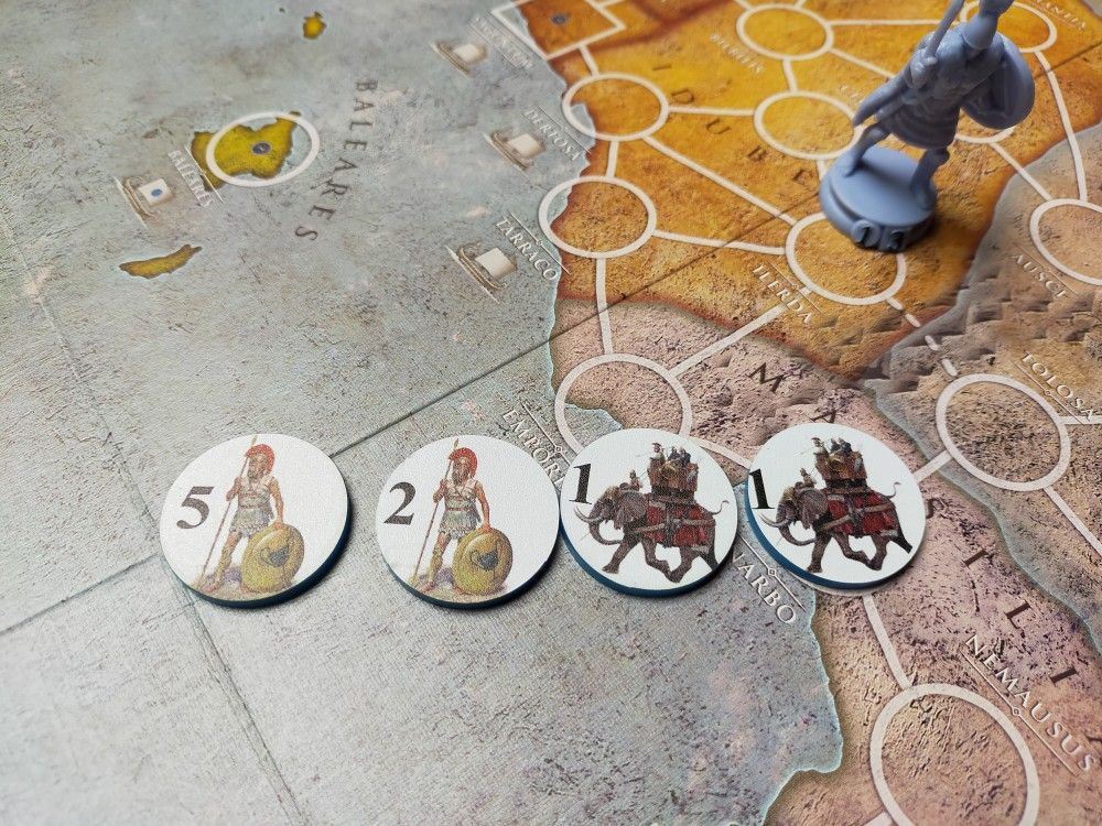 Hannibal & Hamilcar Army Tokens Upgrade - Etsy
