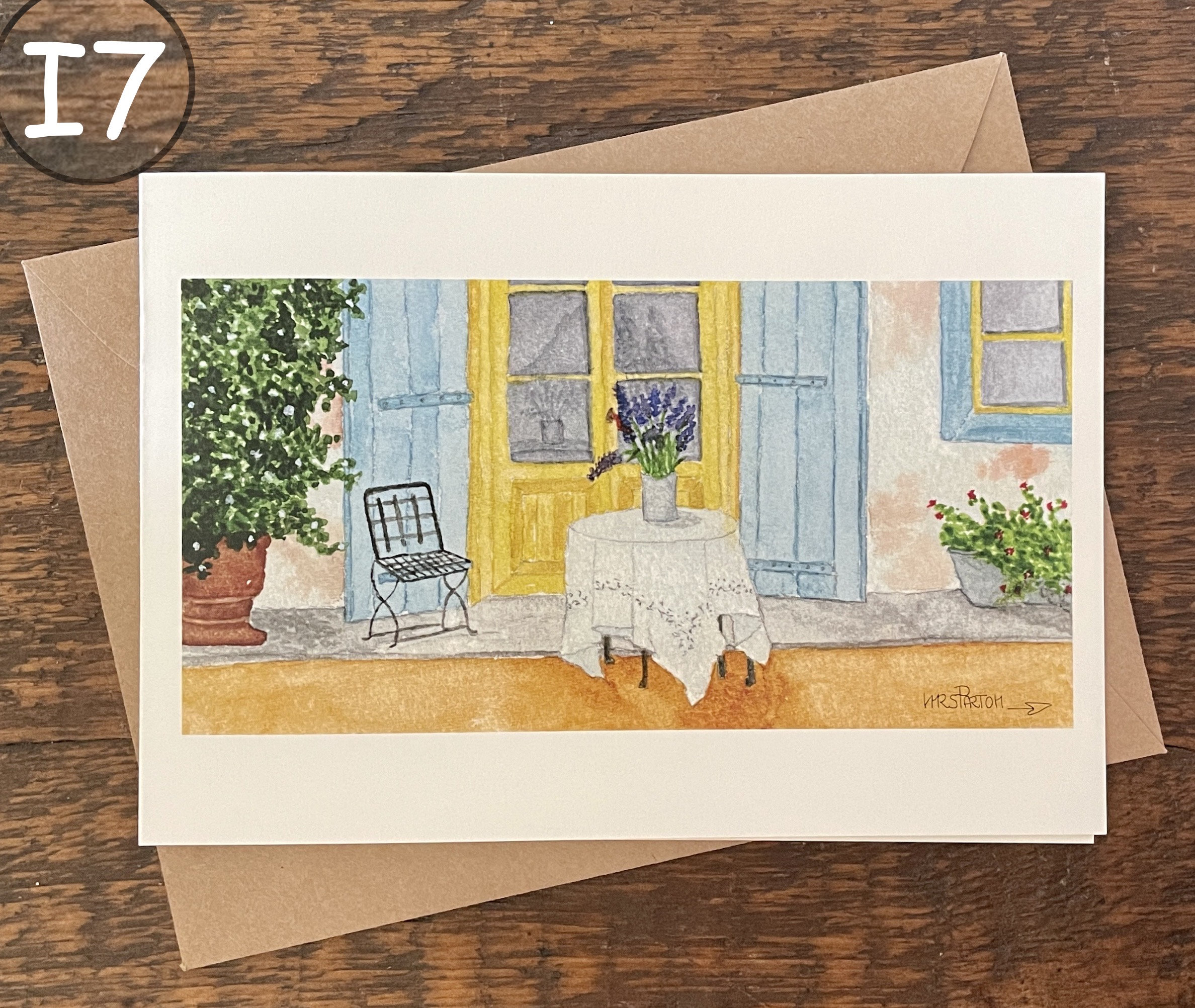 Greeting Cards, Create your own set, Order a set of the Same Card, Printed hand-painted watercolor, Blank notecard, Folded, Eco-friendly