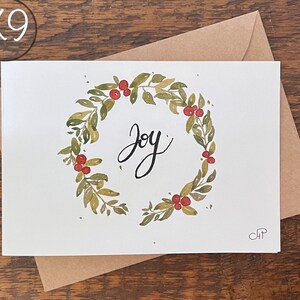 Grußkarten, Erstelle dein eigenes Set, Bestelle ein Set der gleichen Karte, gedruckt handgemaltes Aquarell, Blanko Notizkarte, Gefaltet, Umweltfreundlich