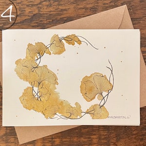 Grußkarten, Erstelle dein eigenes Set, Bestelle ein Set der gleichen Karte, gedruckt handgemaltes Aquarell, Blanko Notizkarte, Gefaltet, Umweltfreundlich