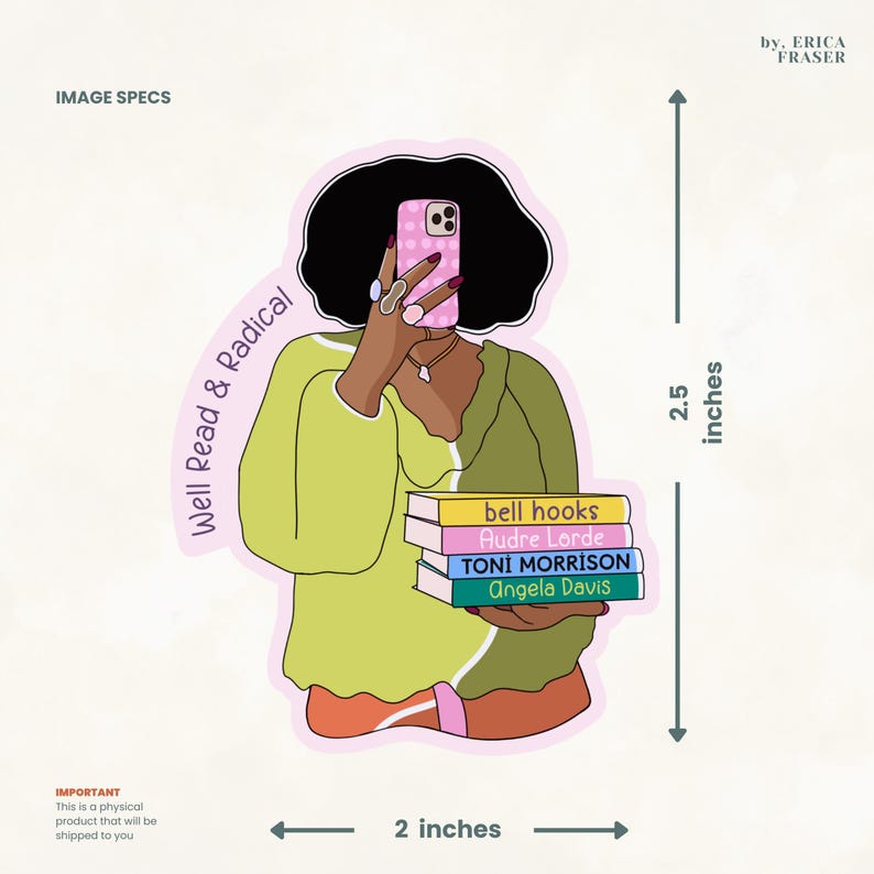 Black women books
Magnetic bookmark
Book lover gift
Literary gift
Reader gift
Black author gift
Feminist gift
Womanist gift
Book club gift
Reading accessory
Bookish gift
Reader accessory
Black girl reader