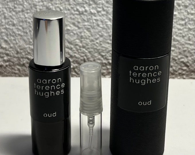 Aaron Terence Hughes Oud 3 Ml Sample Etsy