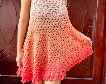 Dress Crochet Pattern - ANTHEIA dress (3 versions! mermaid, flowy or princess silhouette)