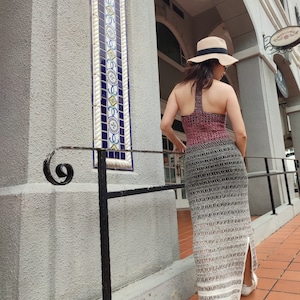 CROCHET pattern CALISTA long dress image 3