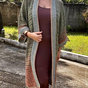 Cardigan Häkelanleitung- SULTANAH Cardigan