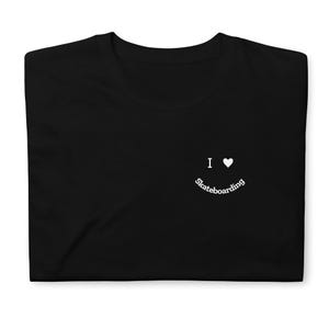 I Love Skateboarding, Tiny Icon, T-Shirt