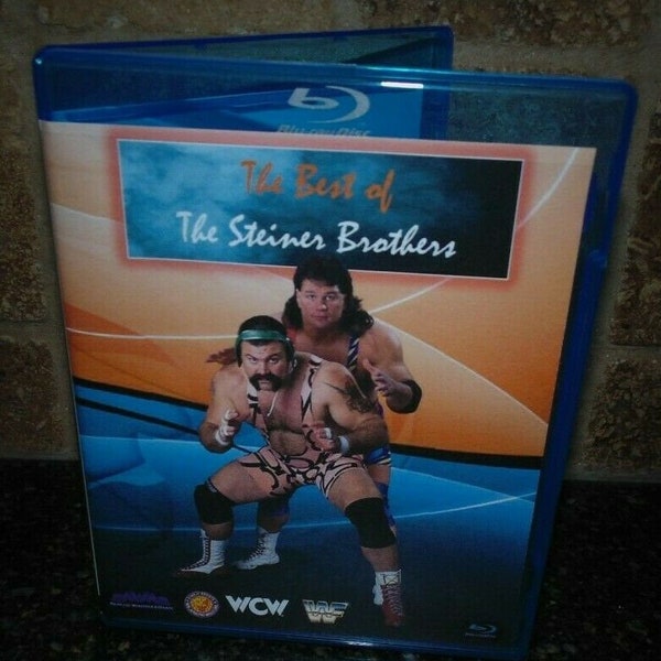 The Best of The Steiner Brothers Rick Scott WWF NWA jcp Bluray WCW History 89-01