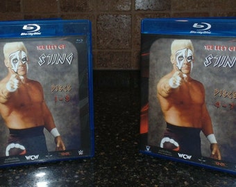 The Best of Sting 7 Disc Bluray Blu-ray Set UWF jcp NWA WCW tna Steve Borden