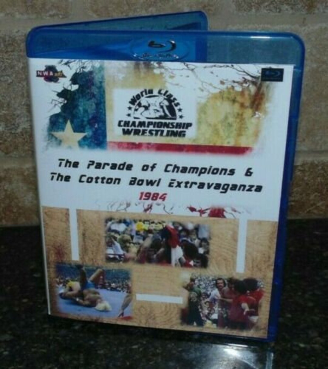 WCCW Parade of Champions 1984 84 Cotton Bowl Extravaganza Wrestling NWA Bluray Etsy