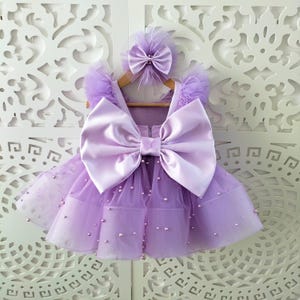 Big Bow  Birthday Wedding Pageant Toddler Party Baby Girl Dress,Prom Dress Ball Gown Butterfly First Birthday Dress,Pink, Red,White,Blue