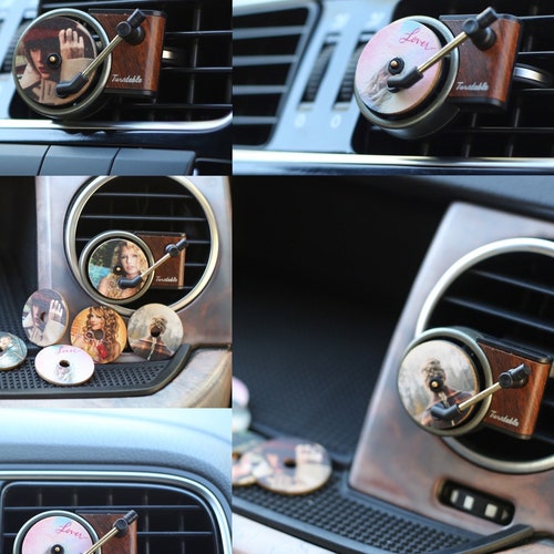 Famous Rock Band Car Air Freshener Album Auto Record Player Etsy