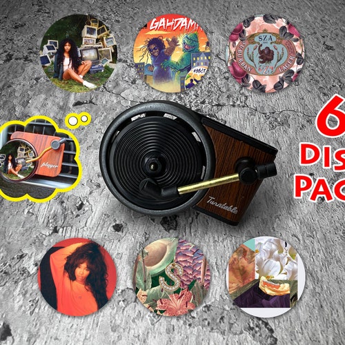 Famous Rock Band Car Air Freshener Album Auto Record Player Etsy