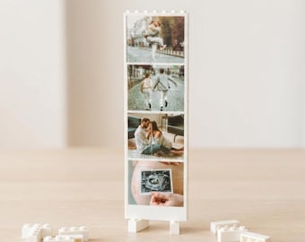 Bloques de construcción personalizados con fotos / Regalo único de aniversario para parejas