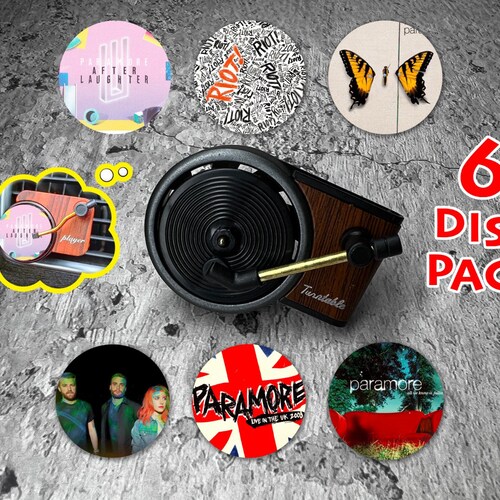Famous Rock Band Car Air Freshener Album Auto Record Player Etsy