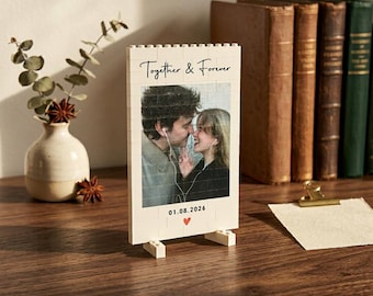 Bloques de construcción con fotos personalizados para parejas / Regalos para novios / Regalos de aniversario / Regalos para parejas / Regalos para él / Regalos personalizados