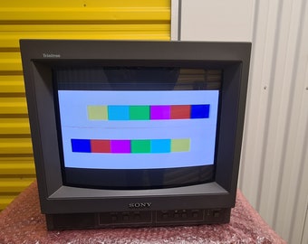 テレビ SONY TRINITRON COLOR VIDEO MONITOR Sony Trinitron PVM 14L2 Color Video Monitor | eBay