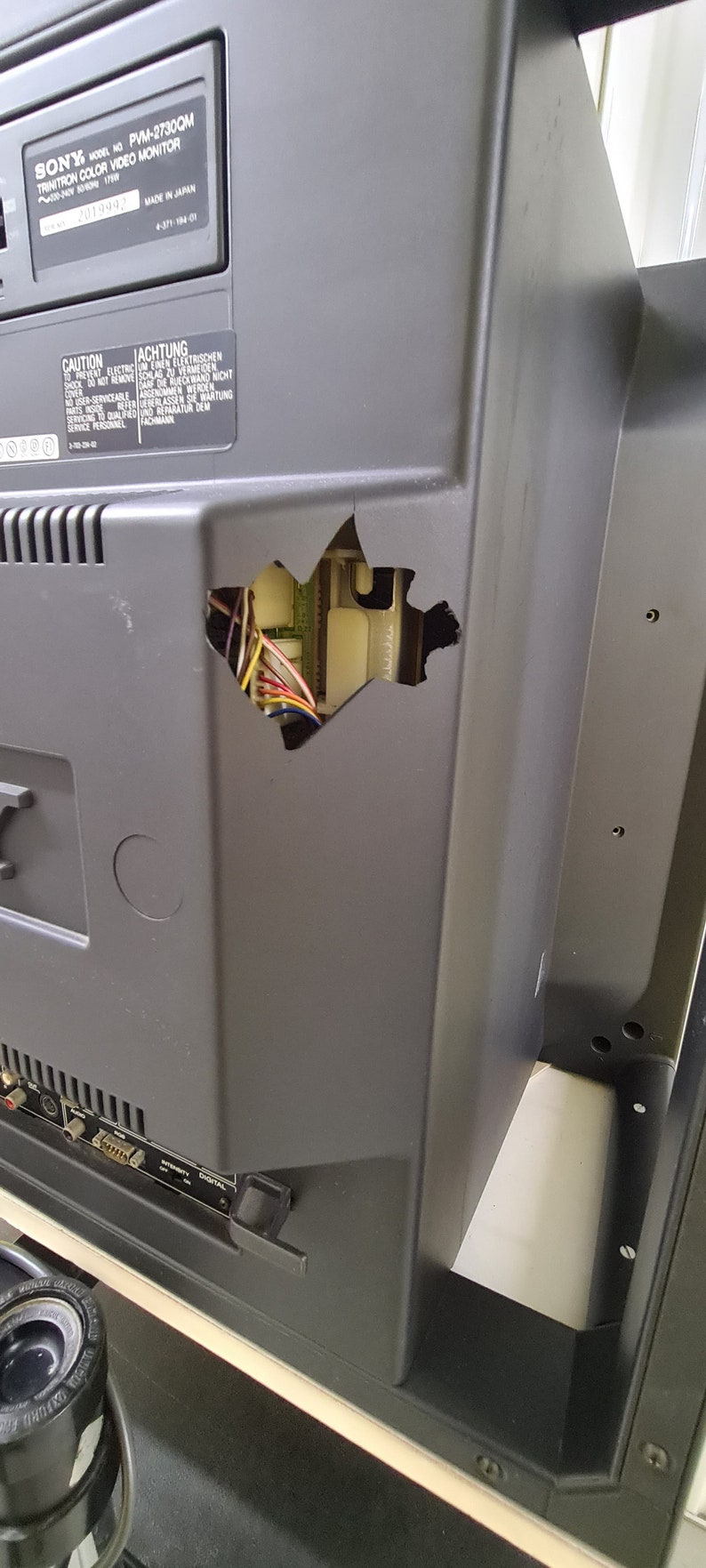 Sony Trinitron PVM-2730QM Video Color Motor. - Etsy