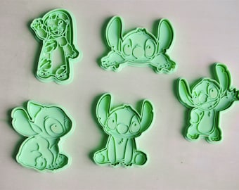 Lilo & Stitch Cookie Cutter | cookie cutter | Cookie Cutters | cookie cutter | Cookie mold | Cookie mold | Cookie cutter |