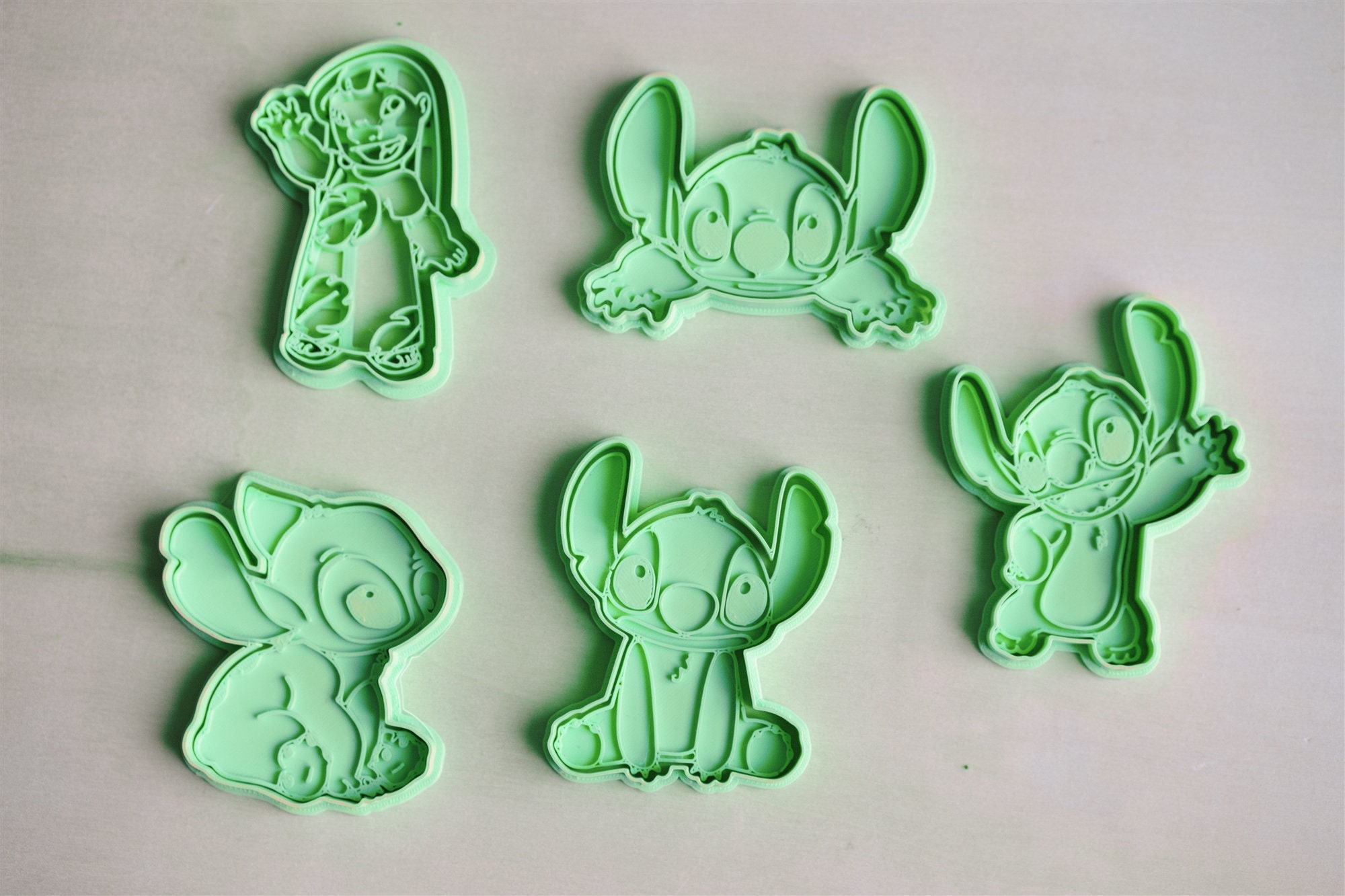 12 Stück Lilo & Stitch Cake Topper, Mini Figuren Set PVC Spielzeug