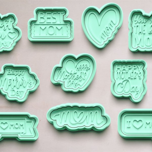 Mother's Day cookie cutter | cookie cutter | Cookie Cutters | cookie cutter | Cookie mold | Cookie mold | Cookie cutter | Mom gift