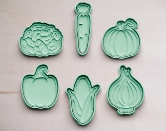 Vegetable cookie cutter | cookie cutter | Cookie Cutters | cookie cutter | Cookie mold | Cookie mold | Cookie cutter |