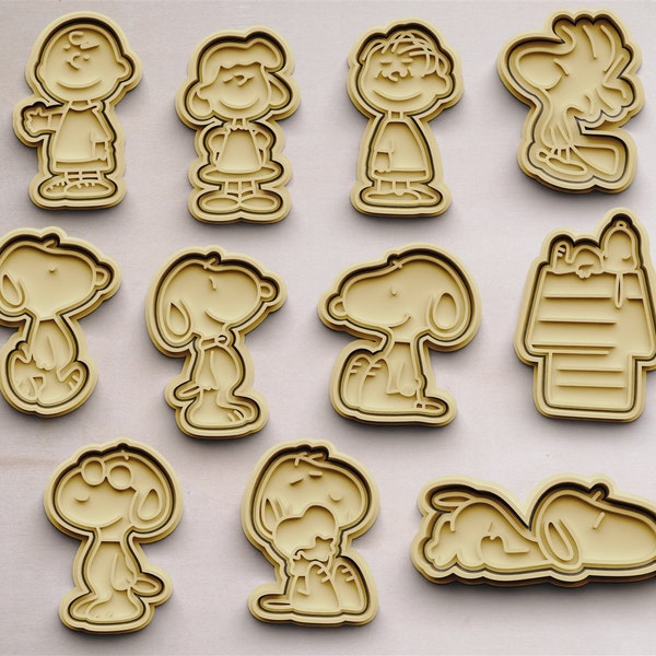 Snoopy Keksausstecher | Ausstecher | Cookie Cutters | Ausstechform | Keksform | Plätzchenform | Plätzchenausstecher | Geburtstagskekse