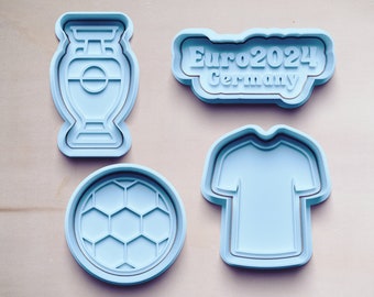 Cortador de galletas Euro 2024 | cortador de galletas | Cortadores de galletas | cortador de galletas | Molde para galletas | Molde para galletas | Cortador de galletas | EM 2024