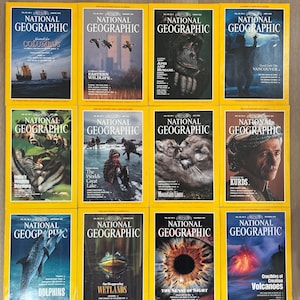 1992 National Geographic Magazine - Etsy