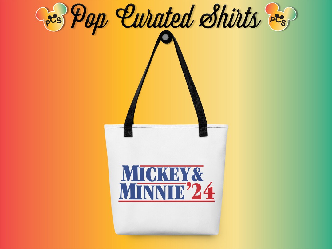 Presidential Campaign Style Mickey Mouse & Minnie Mouse 2024 Etsy