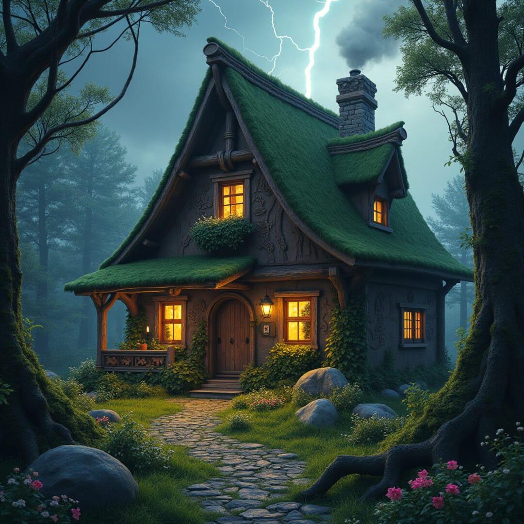 Thor's Cozy Cottage House Astral Abode Astral Realm - Etsy