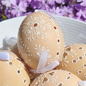 Osterei handbemalt (1 Ei)