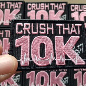 GORUCK Style Morale Patch - Crush that 10k ruck patch PWAP
