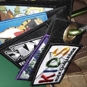 GORUCK Style Patch Tags for Carabiners - Loop Display, Lot of 5 - Etsy