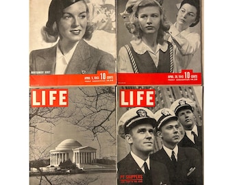 Vintage Life Magazines From 1967, 1968, 1970 and 1972 - Etsy
