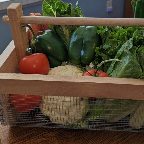 Farm Boy Garden Hod Basket Personalized & Handmade Etsy