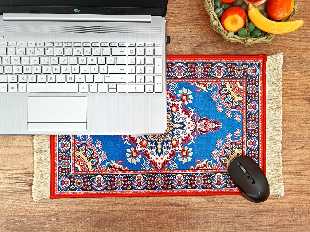 Mouse Pad Tuft Rug Beautiful Rug Large Mousepad, 18 X 12 Inches, Turkish Rug Mouse Pad ...