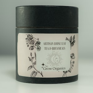 Organic Loose Leaf Tea: Artisan Herbal Blends - Large Jar