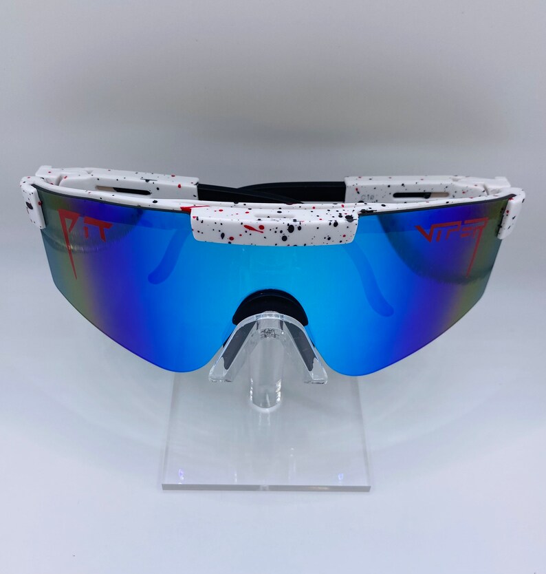 Pit Viper Sunglasses White Polarized Unisex Summer Etsy