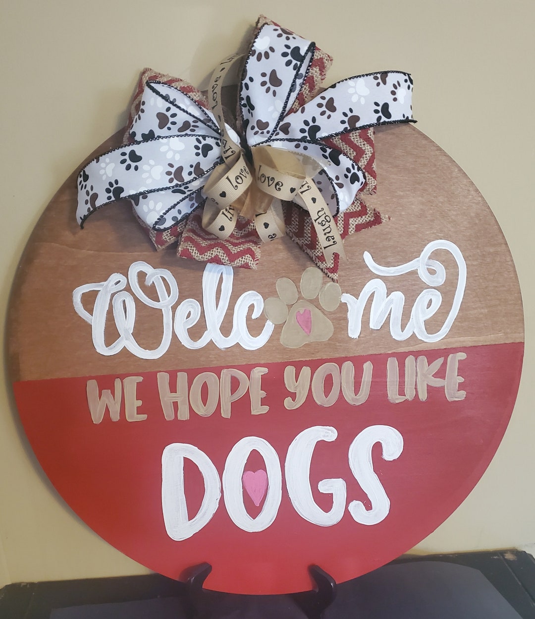 Hope You Like Dogs Door Hanger- 18 Inch - Etsy