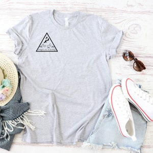 Gratis als vogel, Campingshirt, Wandelshirt, Vogelshirt, Kampeertrip