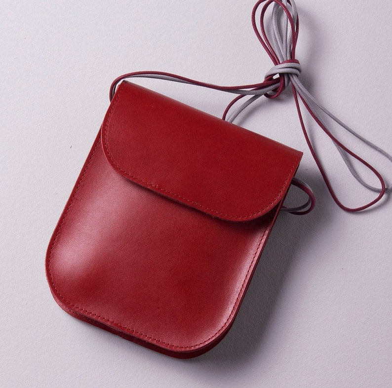 Crossbody Leather Bag Real Leather Shoulder Bag Leather Travel Bag image 1