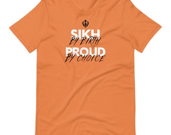 Sikh by Birth, Proud by Choice - Short-sleeve Guys t-shirt