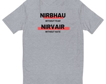 Nirbhau Nirvair - Guy's Short Sleeve T-shirt