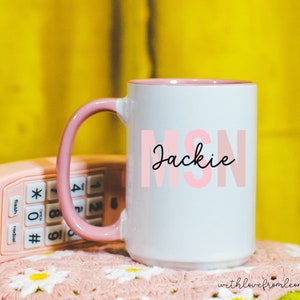 Master of Science Nursing Mug, MSN Gift, Friend Gift, Master of Nursing Gift, Custom MSN Graduate Gift, Personalized MSN Graduation Gift